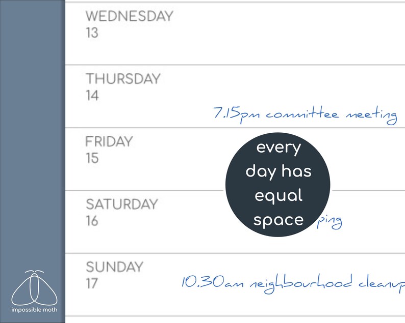 Small Weekly Planner 2026, Printable Travellers Inserts, Passport Size ...