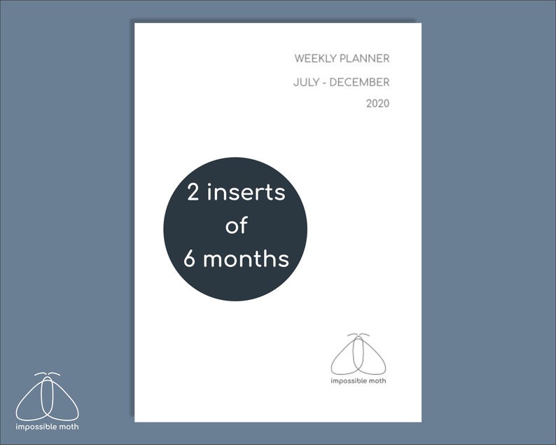 Small Weekly Planner 2026, Printable Travellers Inserts, Passport Size ...