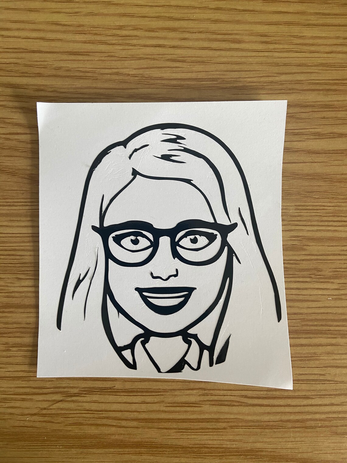 Bitmoji Viynl stickers for whiteboard teachers classroom Etsy