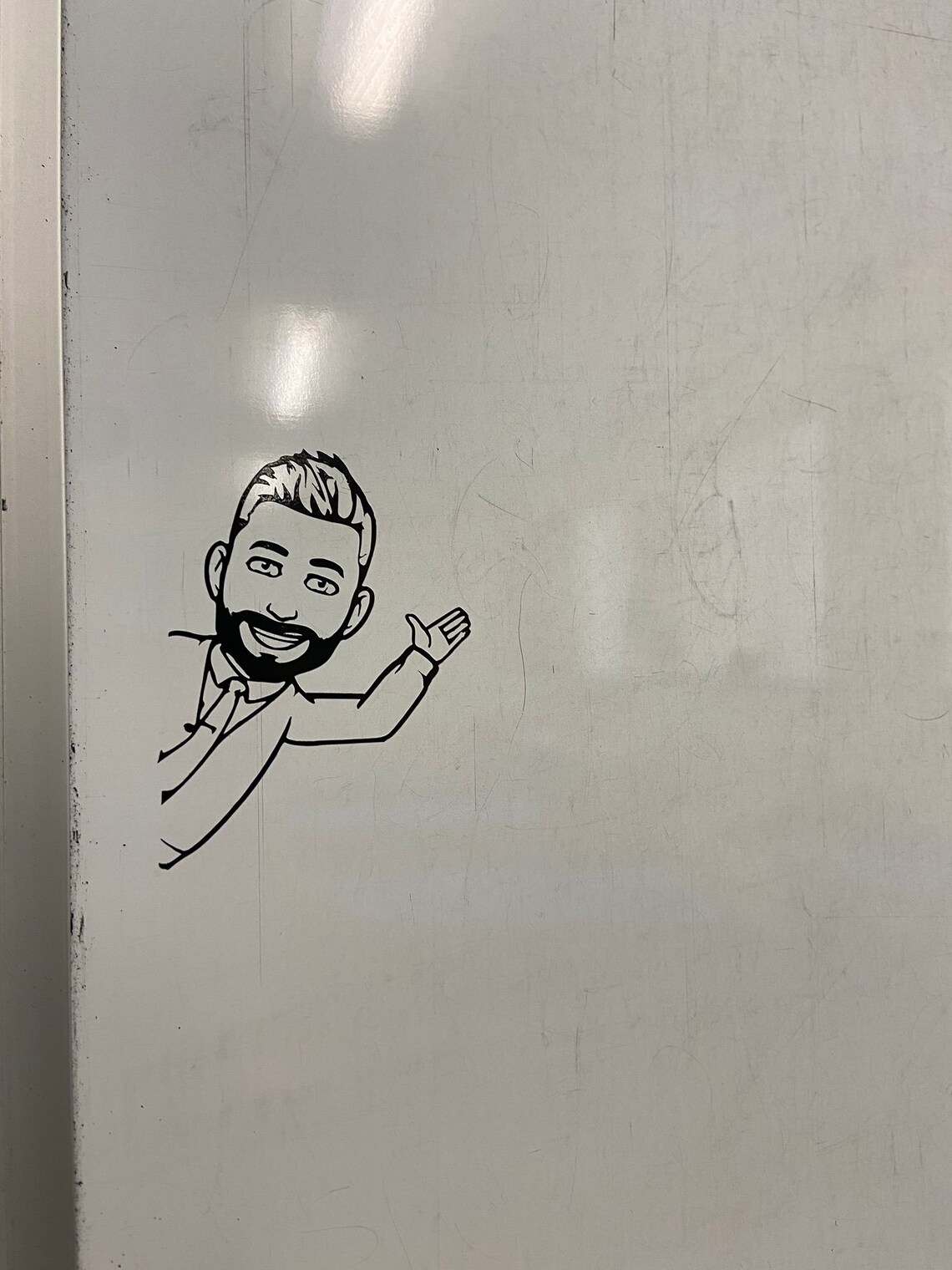 Bitmoji Viynl stickers for whiteboard teachers classroom Etsy