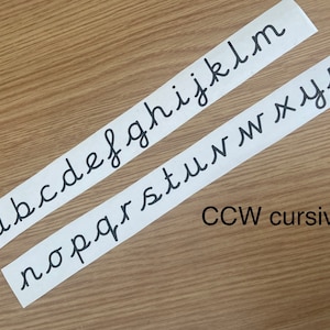 A-Z vinylsticker - klaslokaal, leren, alfabet, vinyl, ks1, eyfs