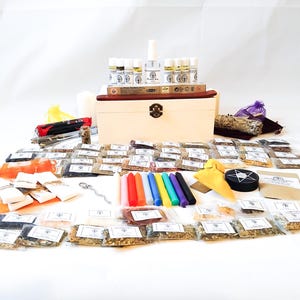 Complete Witch Kit - Witchcraft Kit , Spell Kit, Starter Kit,  Beginners Kit, Solitary, Hedge, Wicca, Casting, Baby Witch, Apothecary Set
