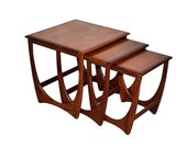 GPlan Nest of tables 1970s, VB Wilkins