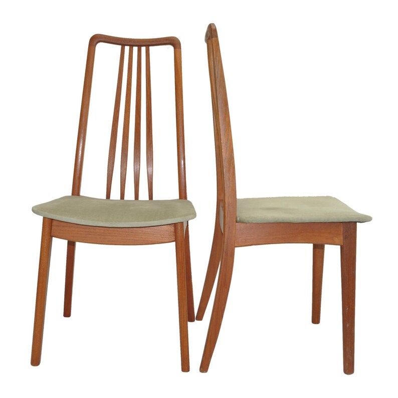 4 Anders Jensen Teak Dining Chairs For Holstebro 1960s