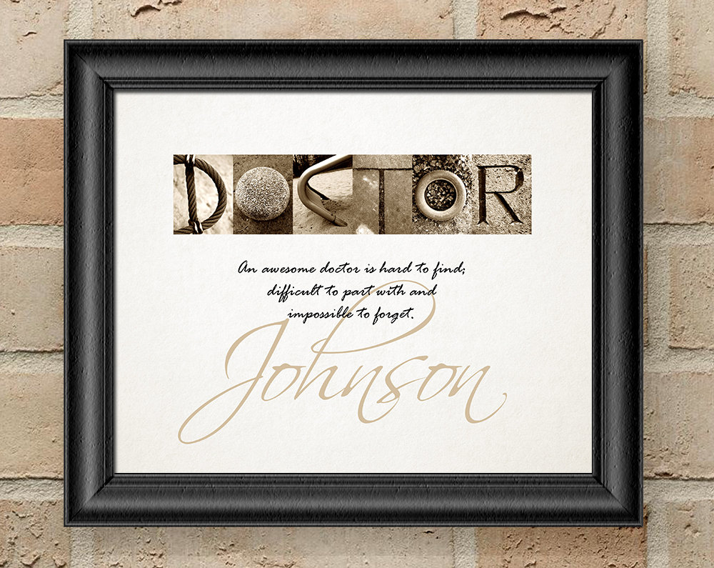 Personalized Doctor Gift Gift for Doctor Retirement Gift for Etsy