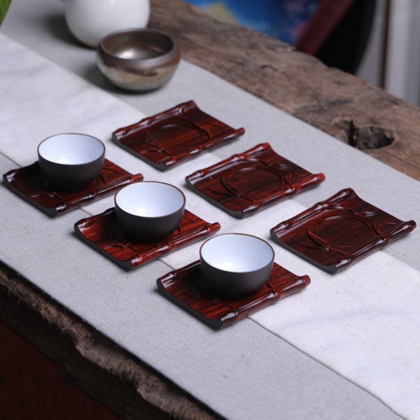 Tea Cup Coaster Etsy