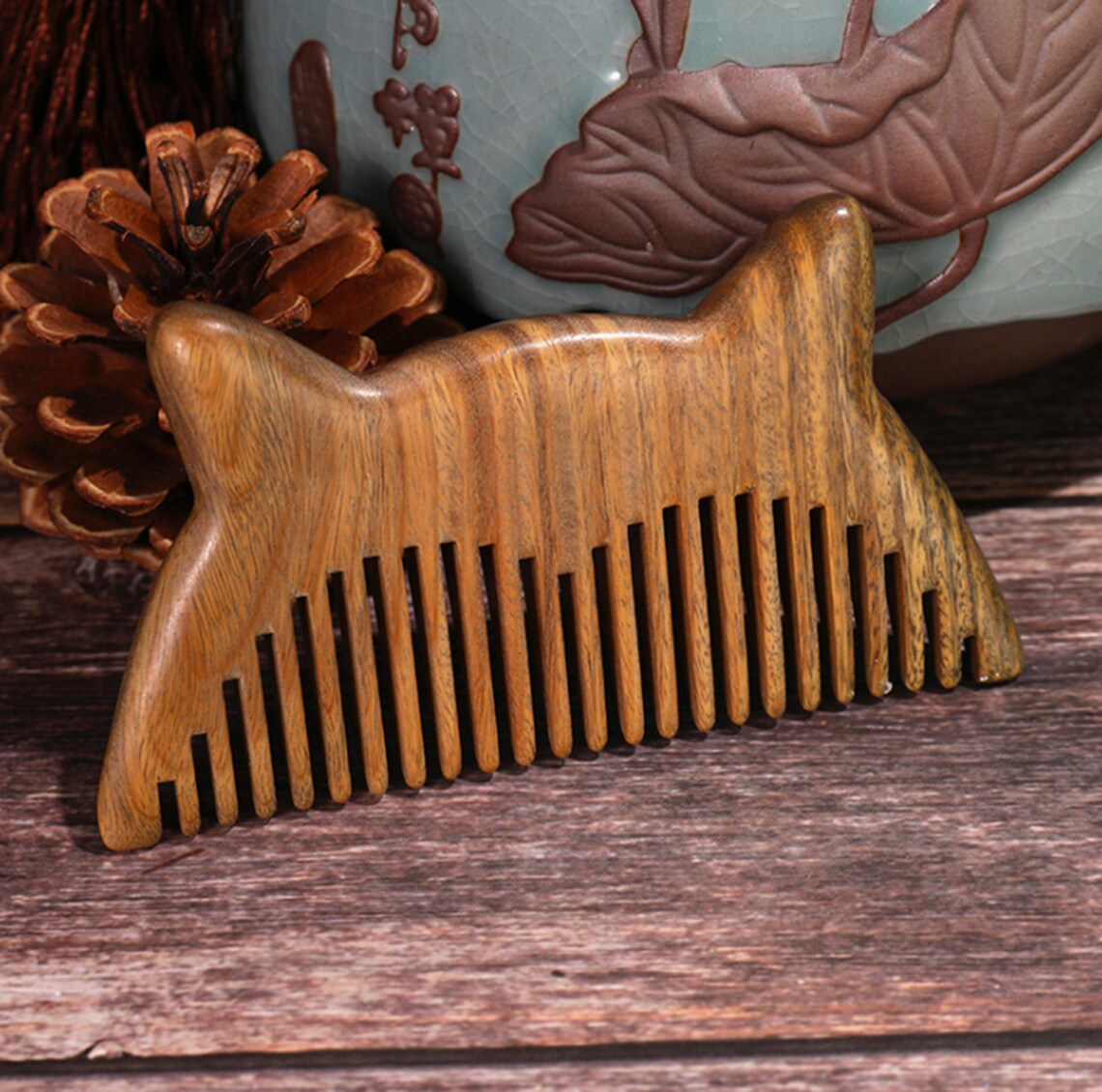 Handcrafted Hair Comb Chinese Hair Comb Ebony Hair Comb Wooden Etsy
