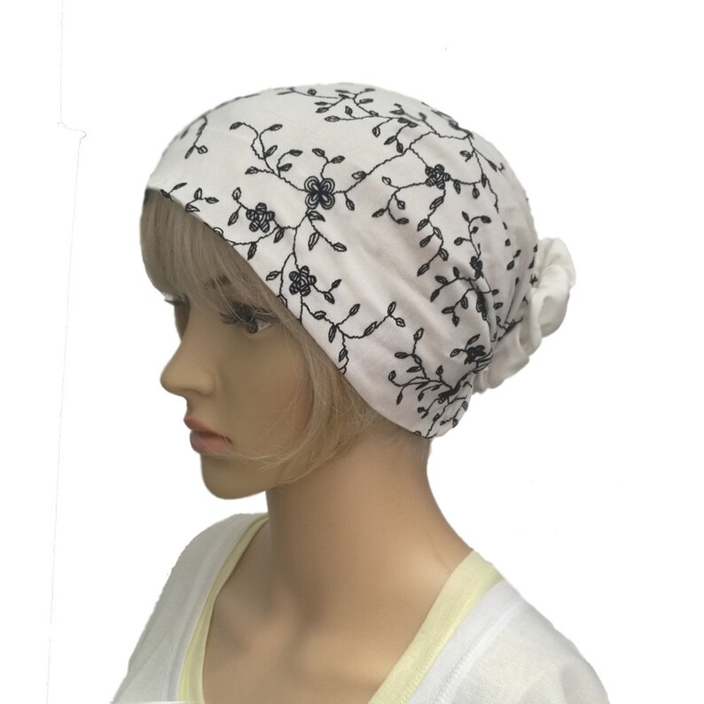 Visor Cap for Women Stylish Lightweight Cotton Bonnet Women Hair Cover Cap