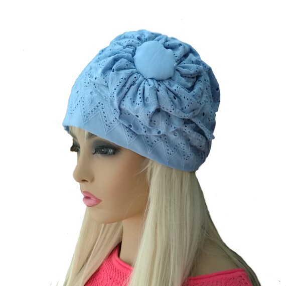 Cappello da donna estivo copricapo in cotone bandana da | Etsy Italia