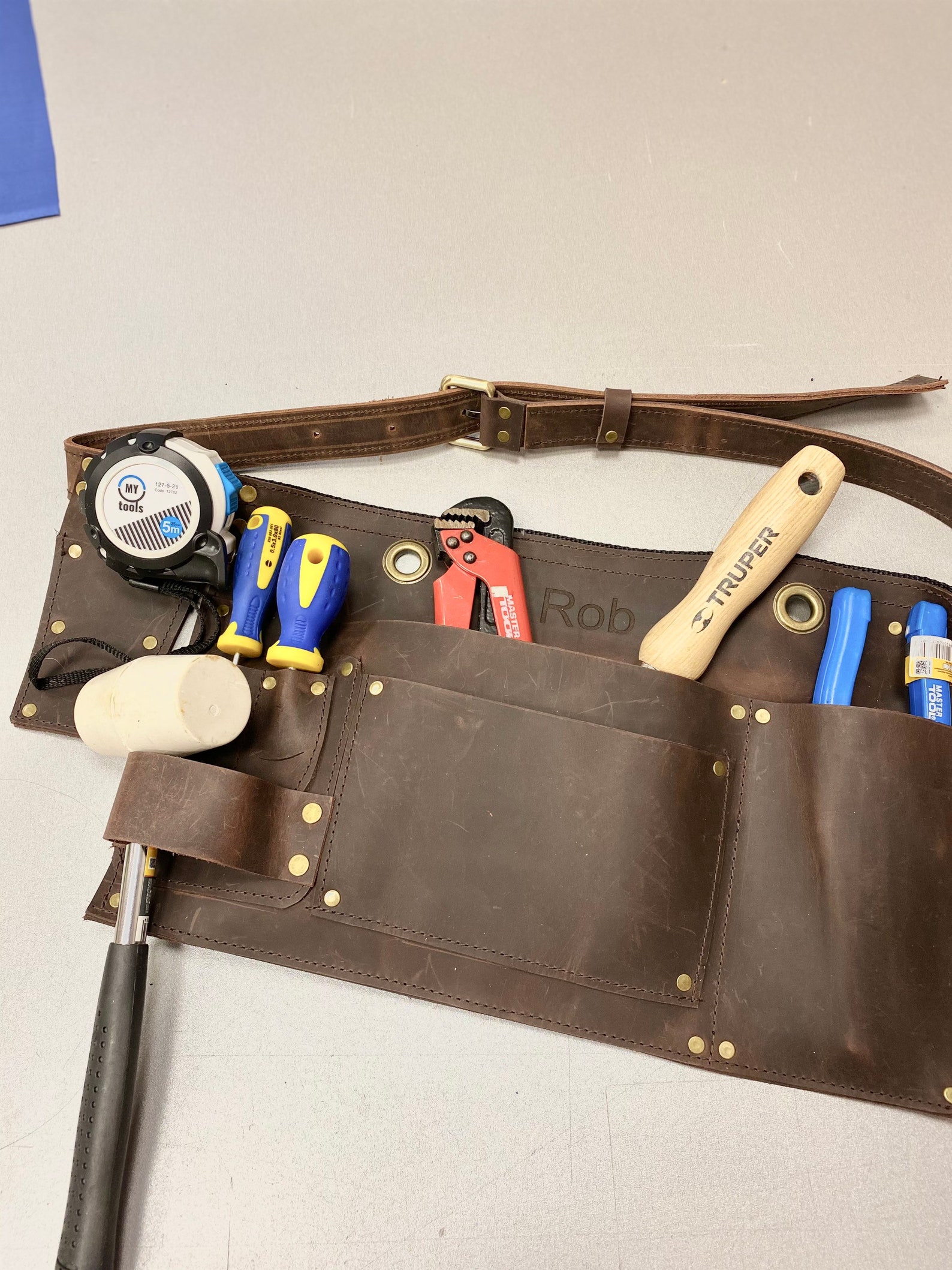 Personalized Leather Tool Belt Work Tool Belt Untility Etsy