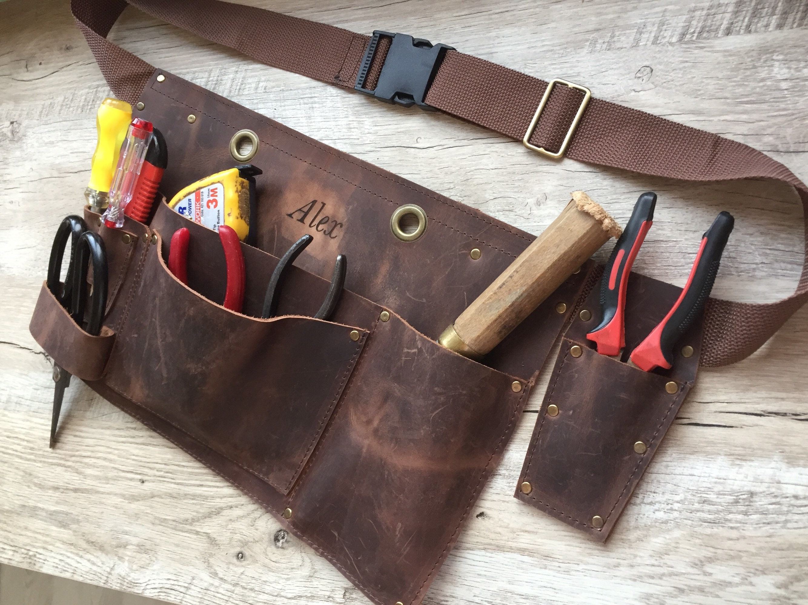 Personalized Leather Tool Belt Work Tool Belt Untility Belt Etsy