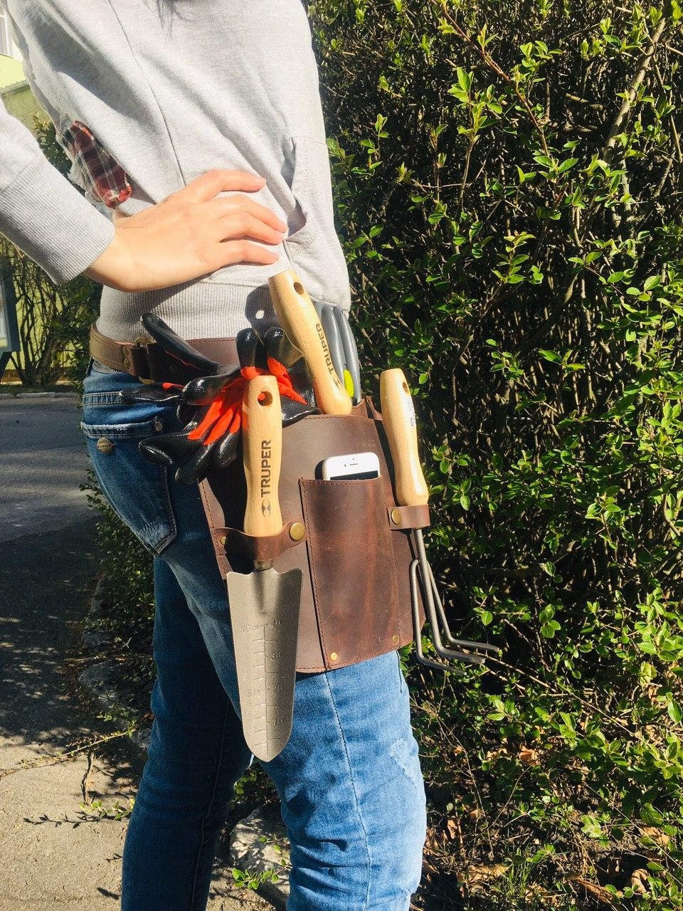 personalised garden tool belt