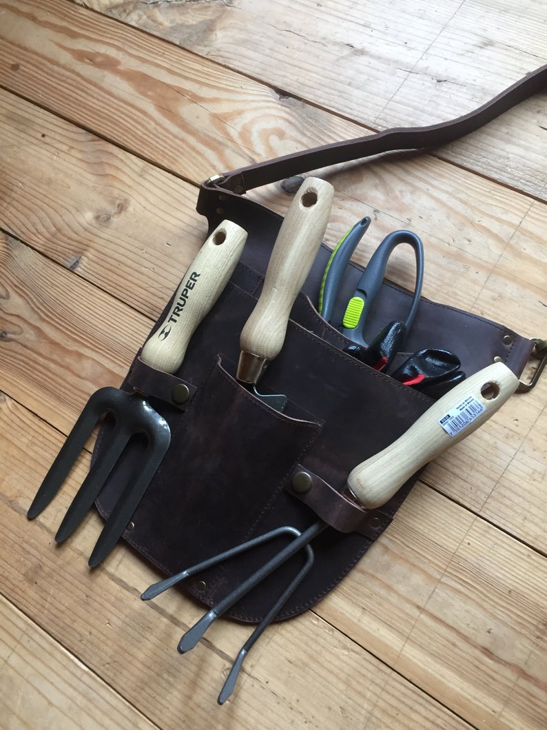 Pruning Shears Holder Garden Leather Tool Bag Garden Etsy
