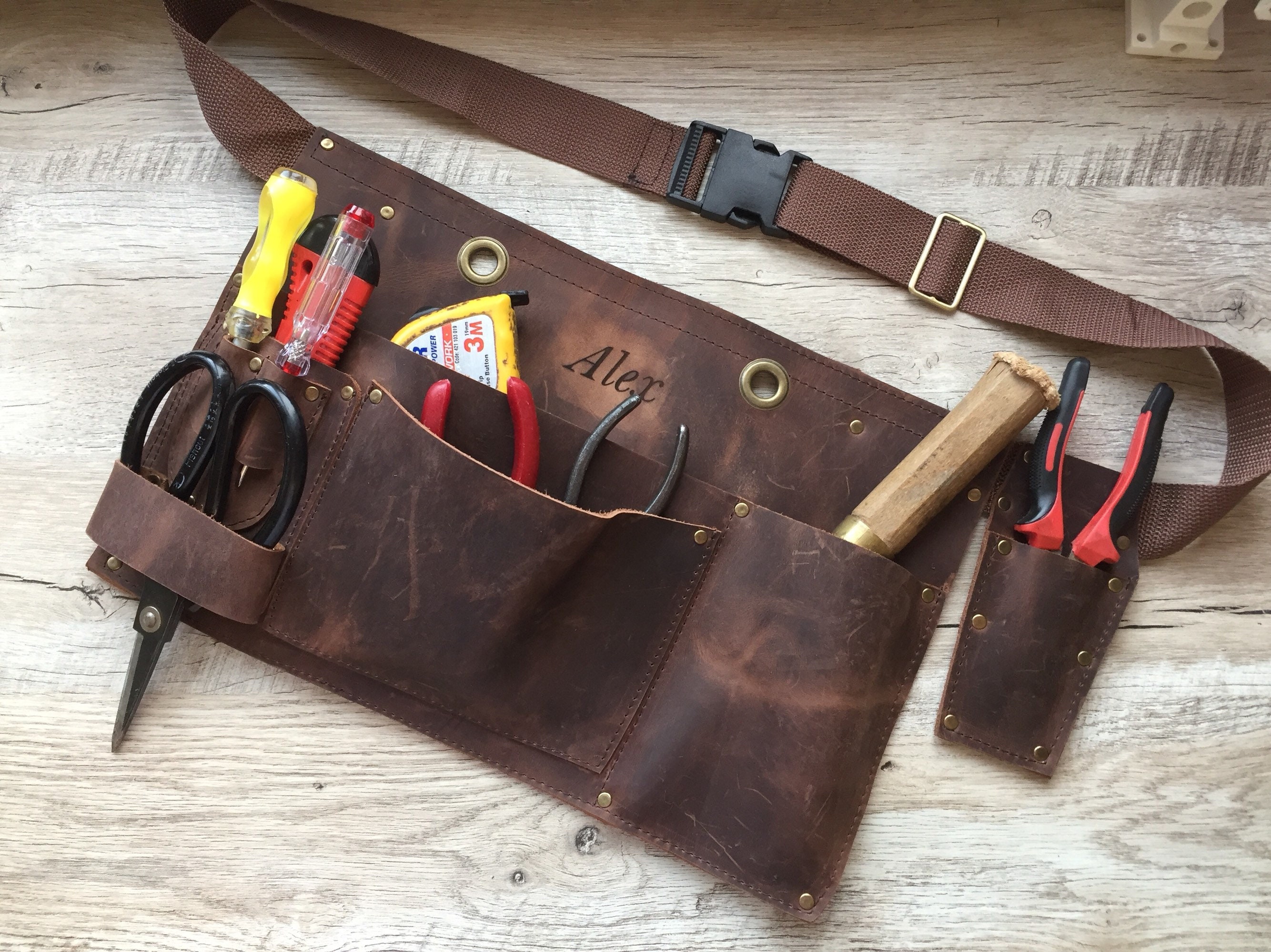 Personalized Leather Tool Belt Work Tool Belt Untility Etsy