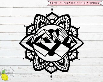 Free Free Mountain Mandala Svg 236 SVG PNG EPS DXF File