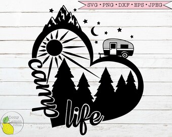 Download Camping Bucket Svg Etsy