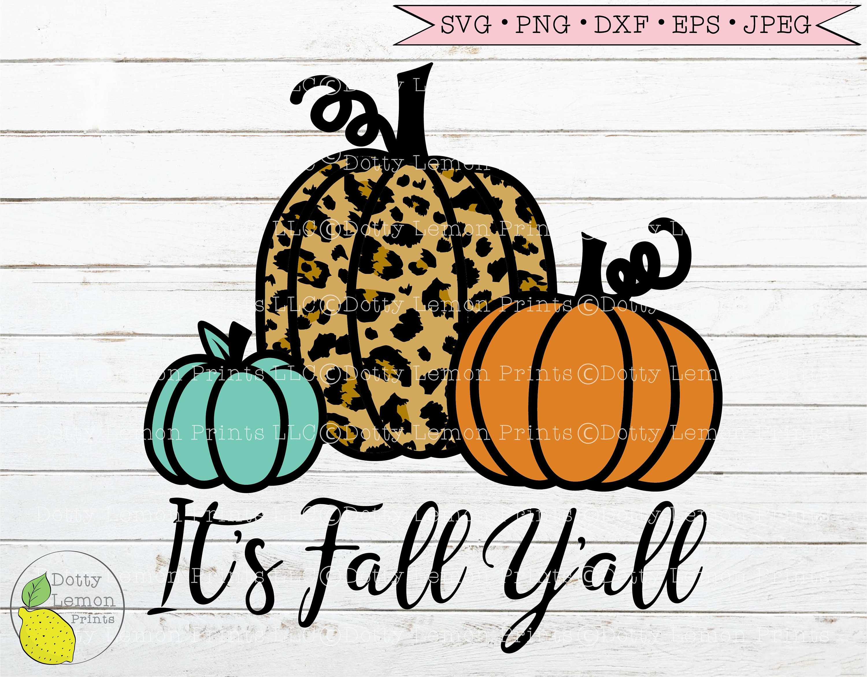 Leopard Buffalo Plaid Pumpkin Sunflowers Graphic by CSDesign  Creative  Fabrica