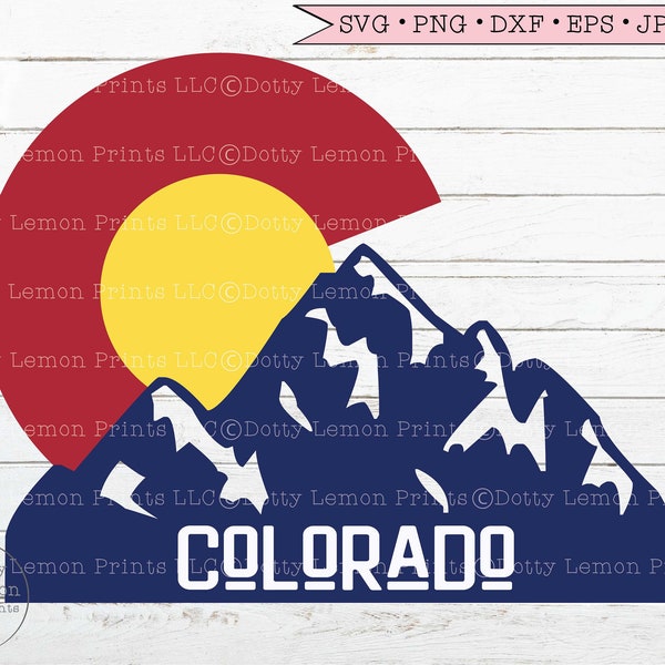 Colorado svg Summer svg Camping svg Mountain svg Hike svg Sunset svg Hiking svg files for Cricut Downloads Silhouette Clip Art