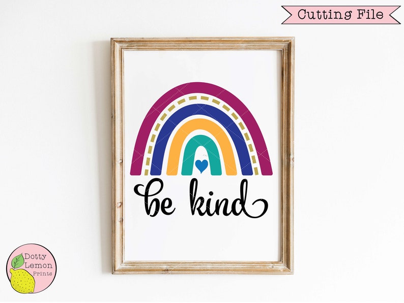 Download Be Kind svg Rainbow svg Love svg Teacher svg Mom svg Heart ...