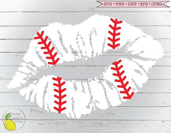 Free Baseball Lips Svg Free