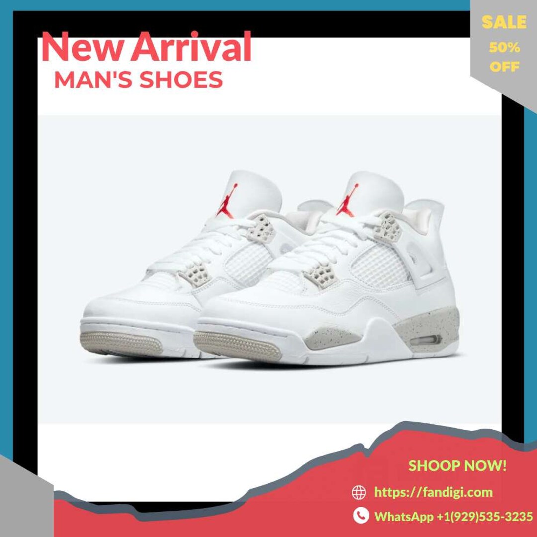 jordan 4 retro white oreo on feet