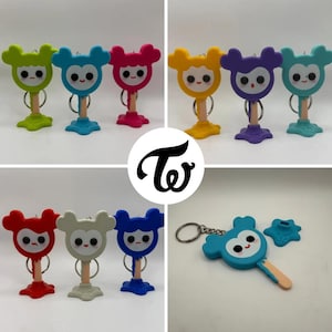 Twice Lovelys Popsicle Keychain