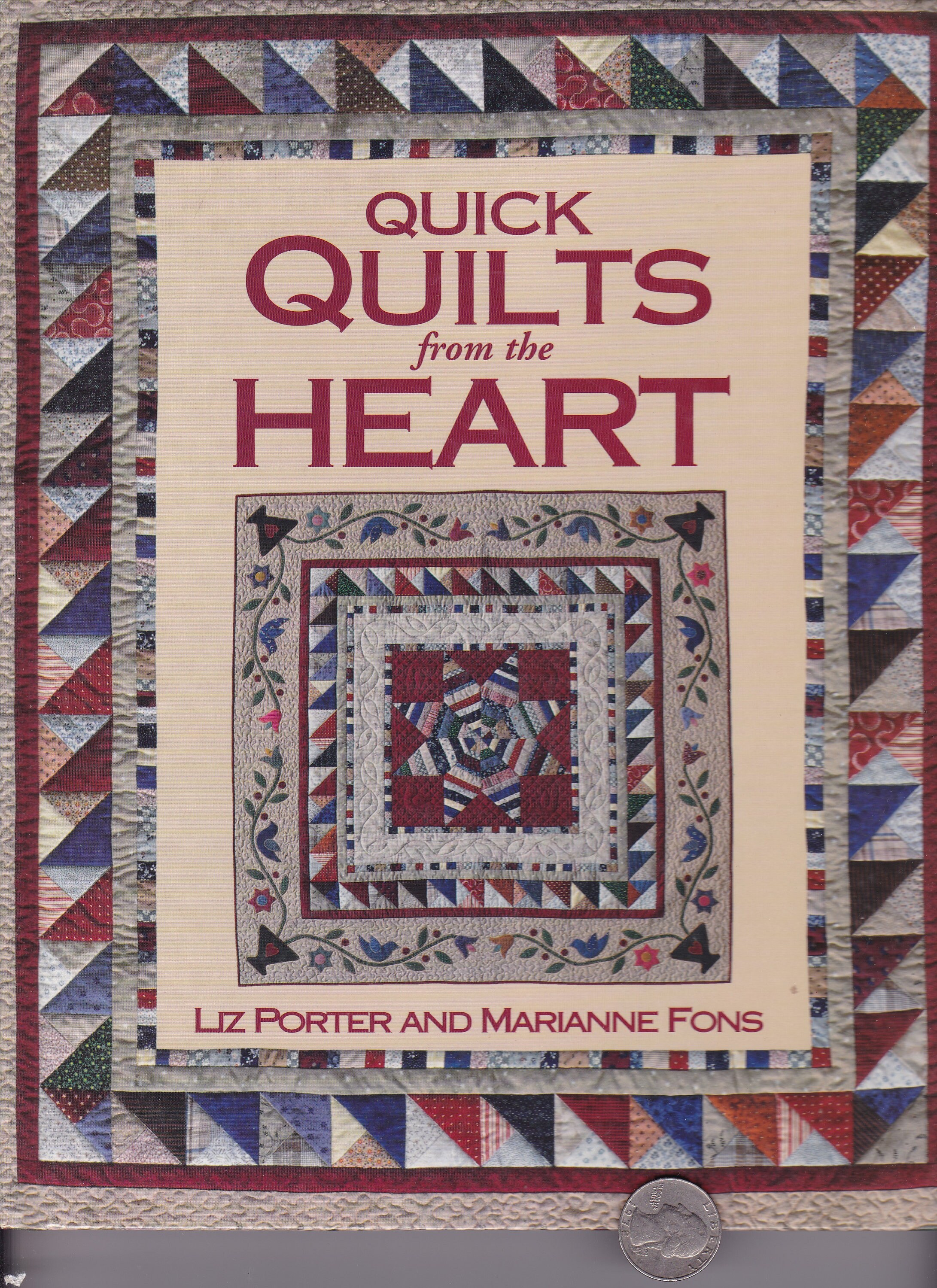 Quick Quilts From the Heart Liz Porter and Mairanne Fons Hard Etsy