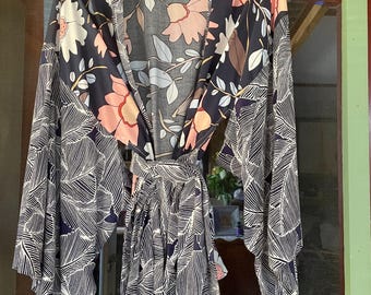 Chaqueta tipo kimono, talla única