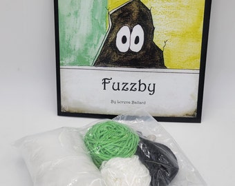 Fuzzby Crochet Kit, Pattern and Book
