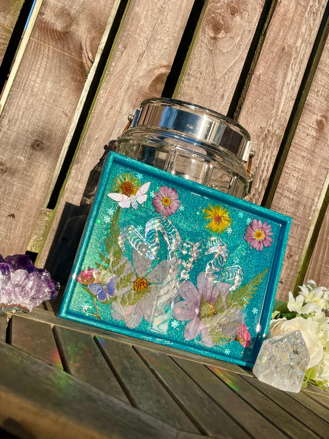 Decorative Tray . Crystal Keeper. Crystal Tray . The Ram . Etsy.de