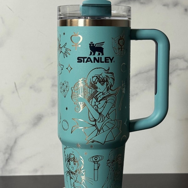 Lasergravierte Sailor Friend Merkur Anime Stanley