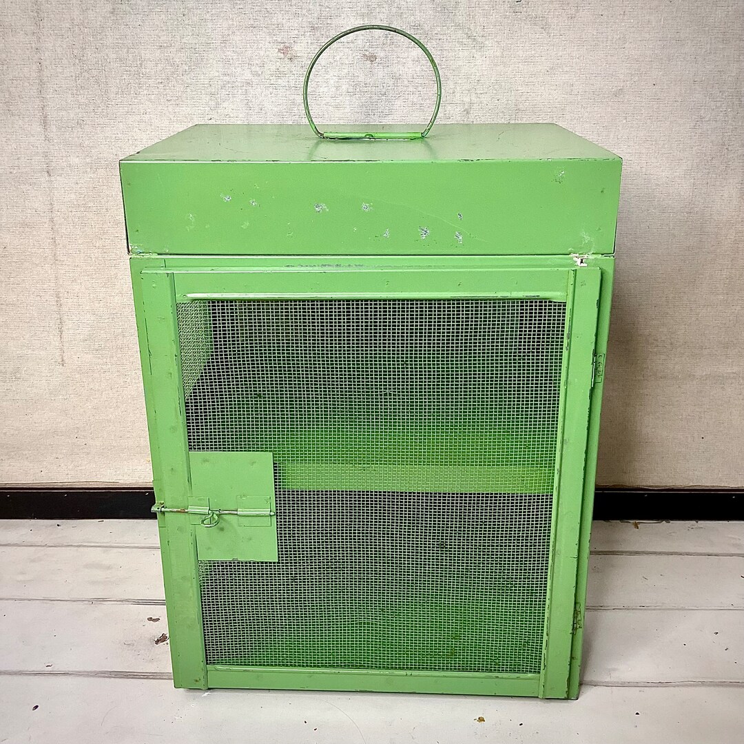 Vintage Food Safe / Storage Cupboard Kitchen Storage Etsy UK
