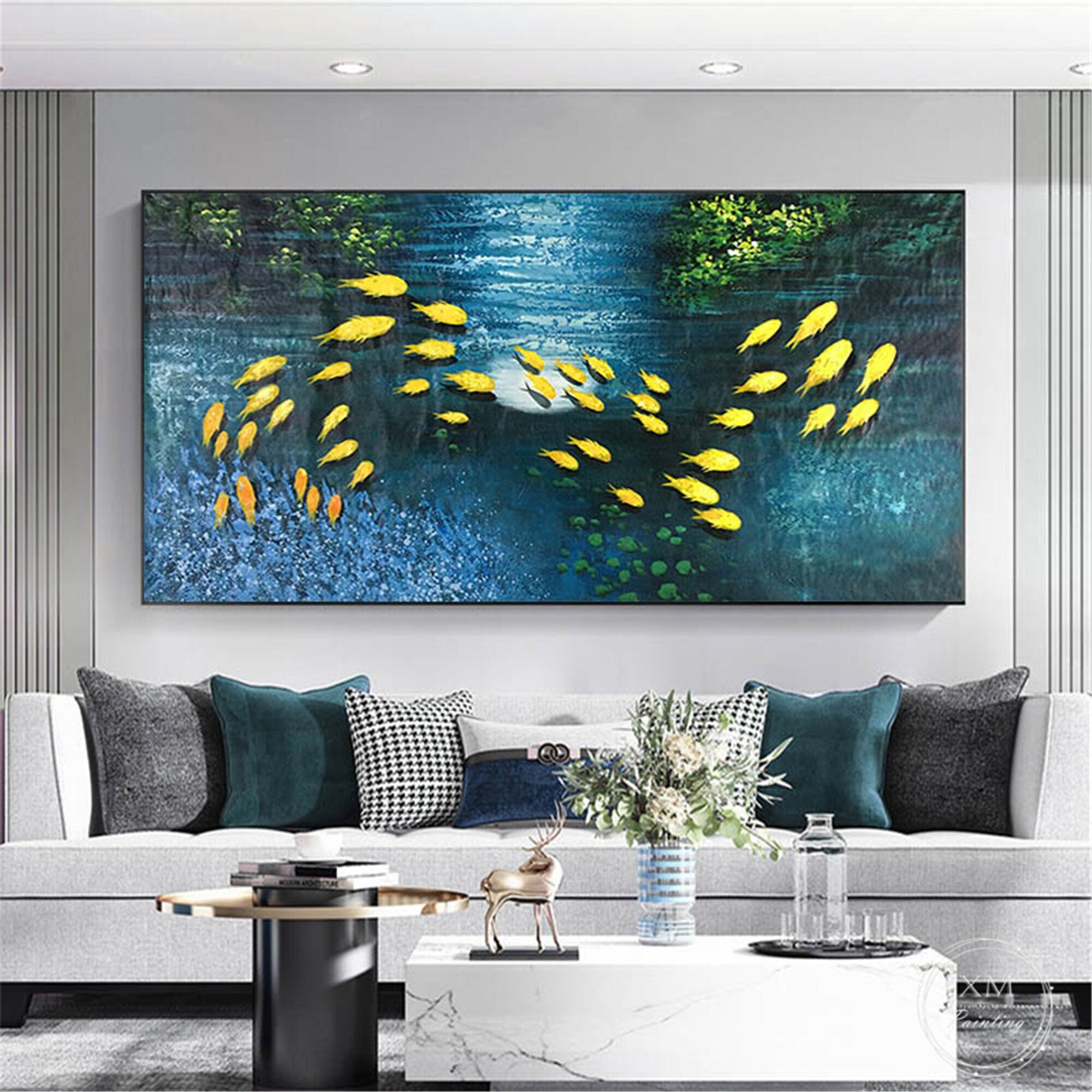 Lot De 96 Tirages Sur Toile Art Déco, Thème Cinéma Oscarisé - VAN GOGH ART Store