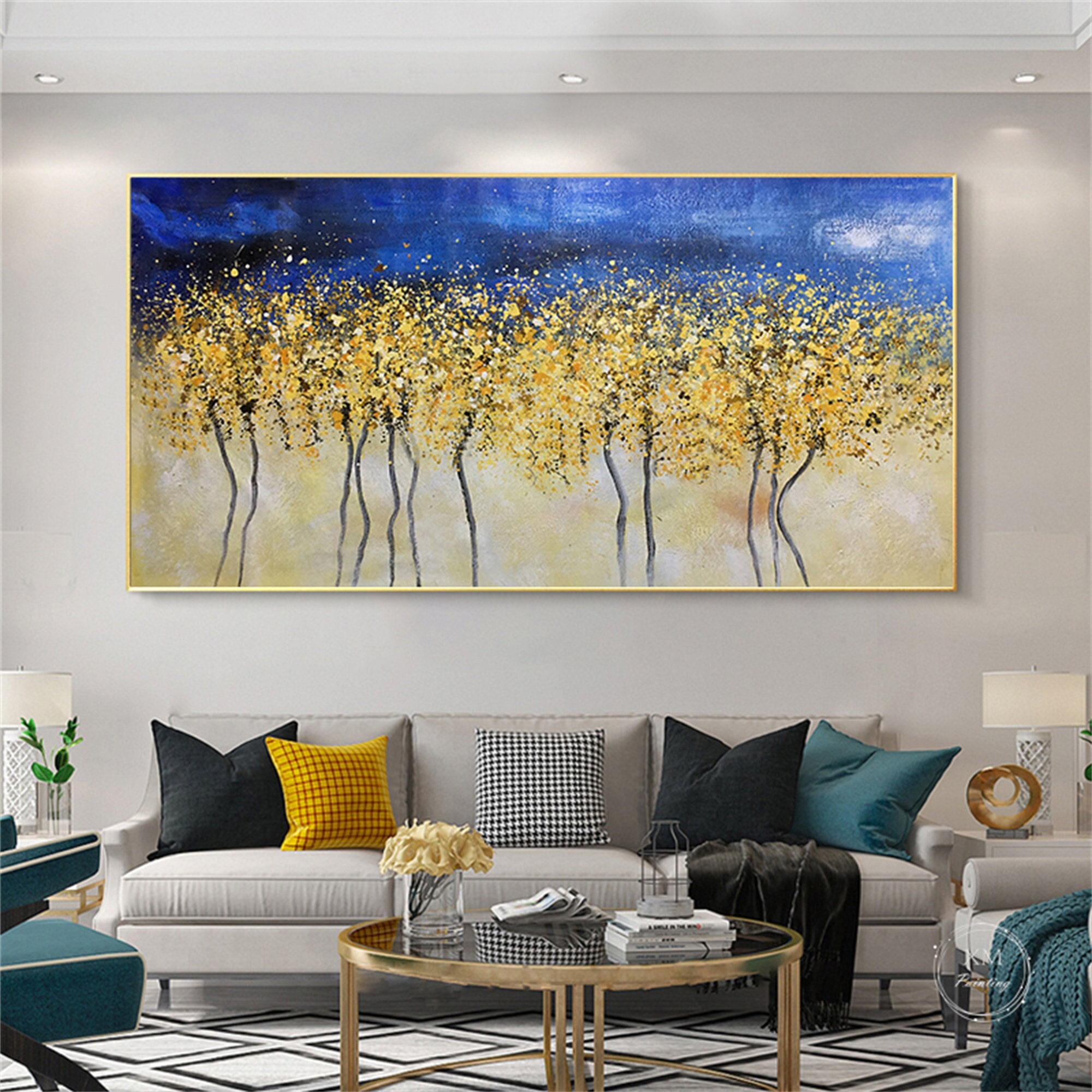 40x70x3cm Abstract Tree Giclee Canvas Prints Wall Art Home Decor FRAMED Painting 
