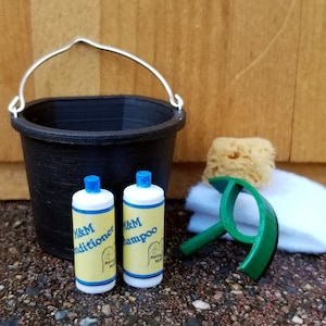 Wash Bucket for Traditional (1:9) Breyer Model Horse