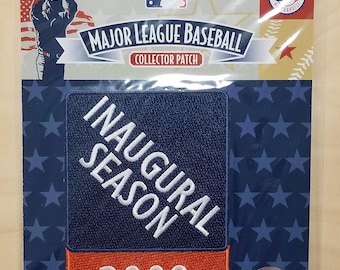 Genuine MLB Merchandise, NY Mets Inaugural Season 2009 Collector Patch - Mint New in Package