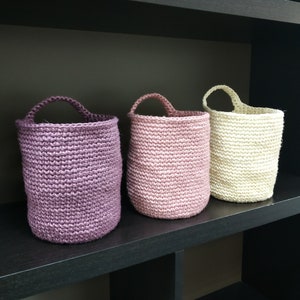 Wandbehang Aufbewahrungskorb Boho Kinderzimmer Dekor
