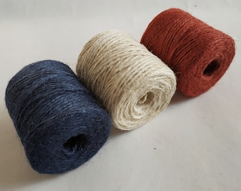 Jute twine for tags Hemp twine Twine for wrapping Craft twine 2mm 100 YDS