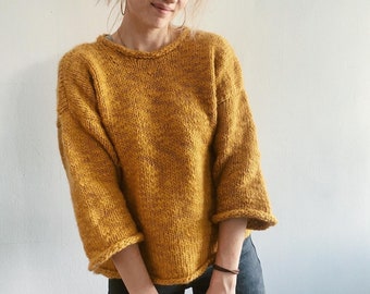 Grobstrickanleitung - Capella Pullover