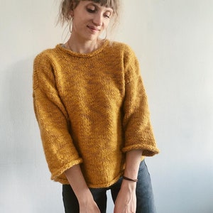 Chunky Knitting Pattern - Capella Sweater