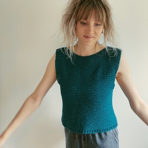 Easy Knitting Pattern - Very Easy Vest