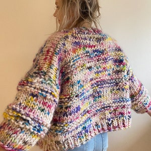 Chunky Knitting Pattern - Nova Cardigan