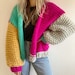 Chunky Knitting Pattern - Six Stitch Cardigan