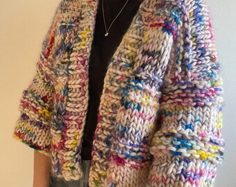 Chunky Knitting Pattern - Nova Cardigan - Etsy Chunky Knitting Pattern - Nova Cardigan - Etsy