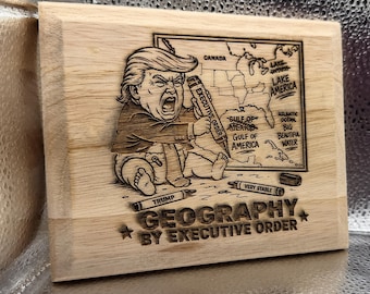 Donald Trump Baby Tantrum Political Satire Plaque – Lake America Funny Parody
