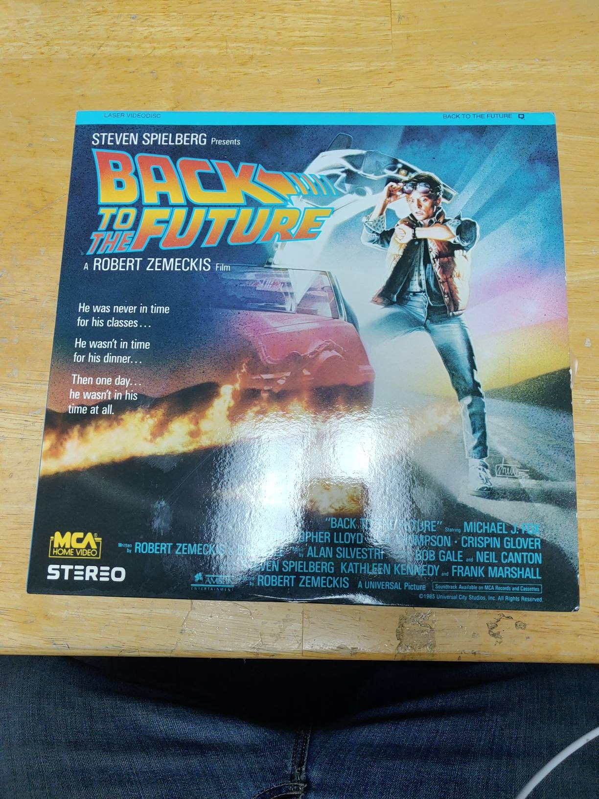 Steven spielberg back sale to the future