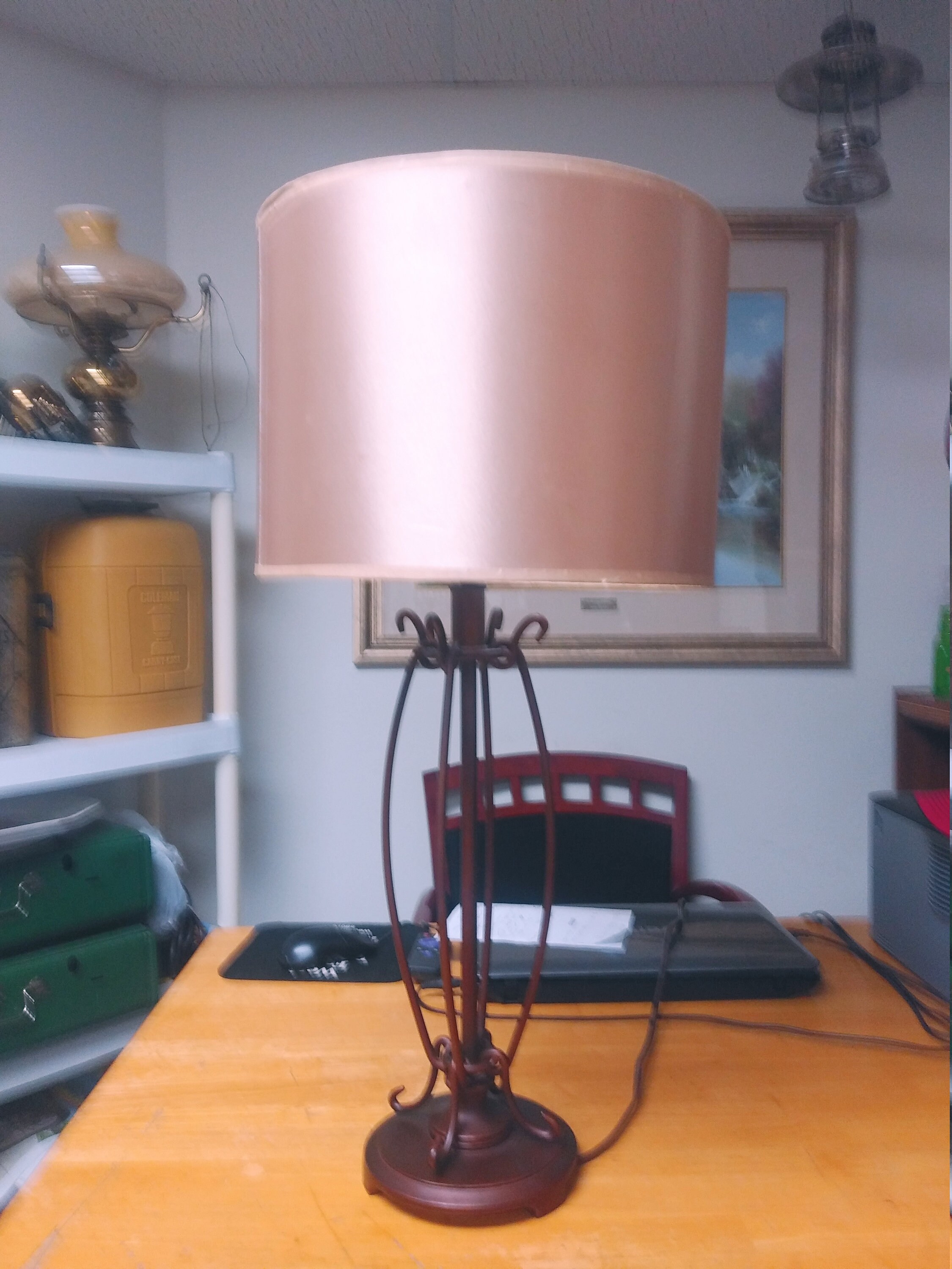lampe En laiton Avec