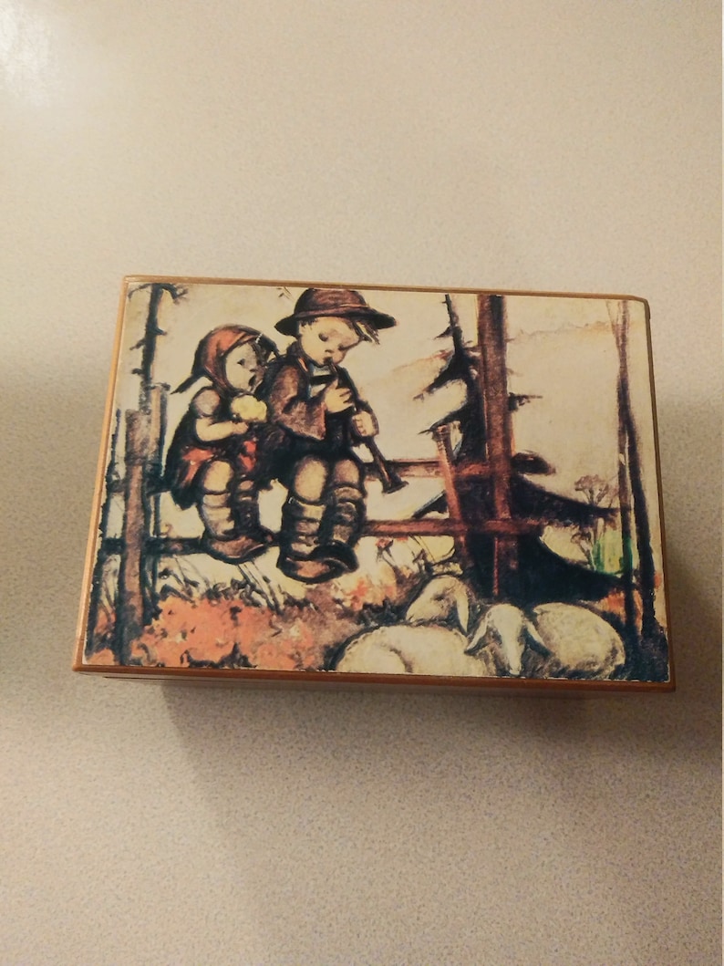 Hummel Wind up Music Box by Toyo Japan Circa. 1960s Etsy