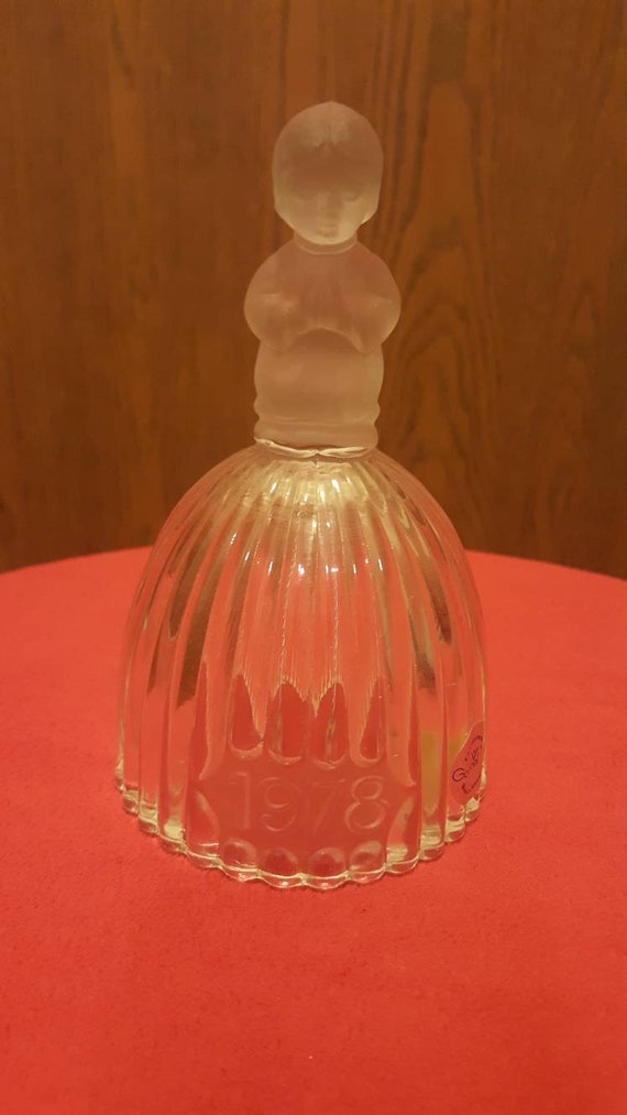 Goebel Crystal Glass Bell 1978 CharlottenHutte First Edition