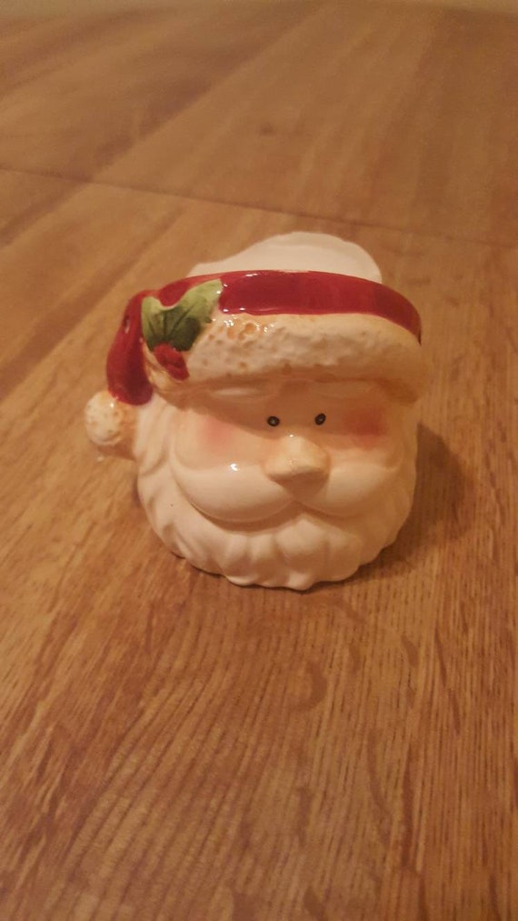 Santa Claus candle holder